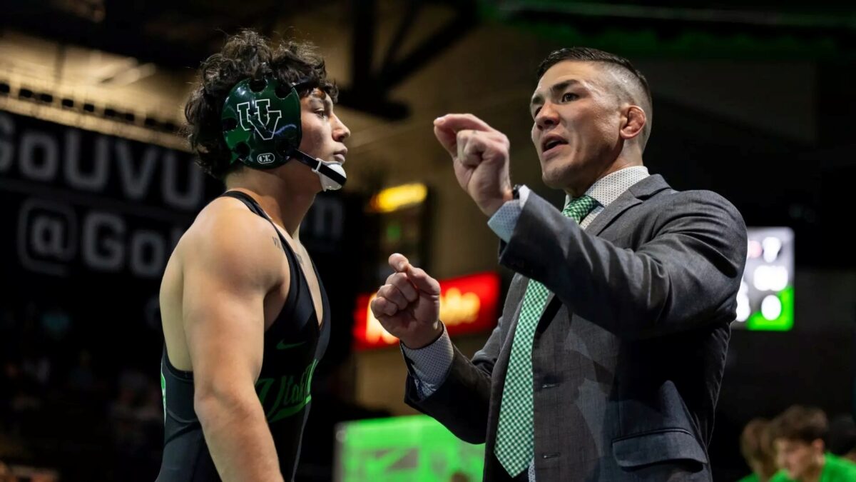 UVU Roundup: Wresting earns split in “Uncivil War” with UTC, Iowa